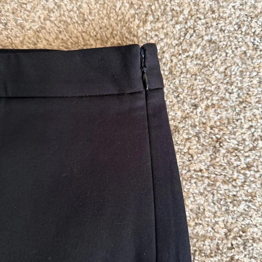 Banana Republic Black Pencil Skirt with Slit Size 4